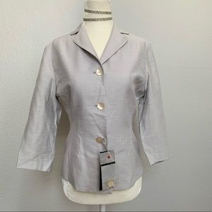 NWT Vintage Mastina 3/4 Sleeve Lightweight Jacket